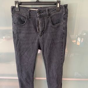 anthropologie grey jeans
